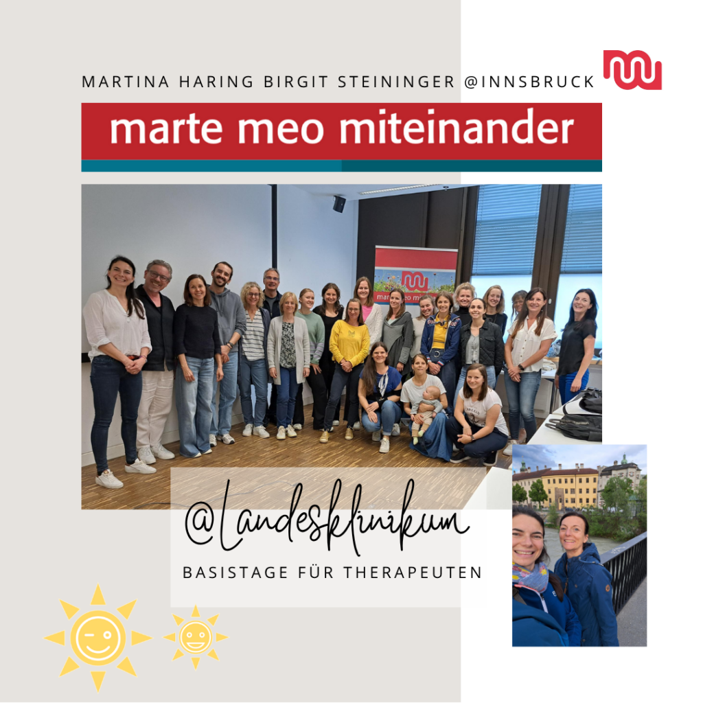 Klinikum Tirol – Therapeutisches Team – Marte Meo Basistage